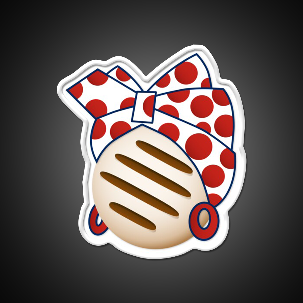 Arepa Negrita Venezuela Fast Food Led Neon Sign For Burger Place Rgb Color