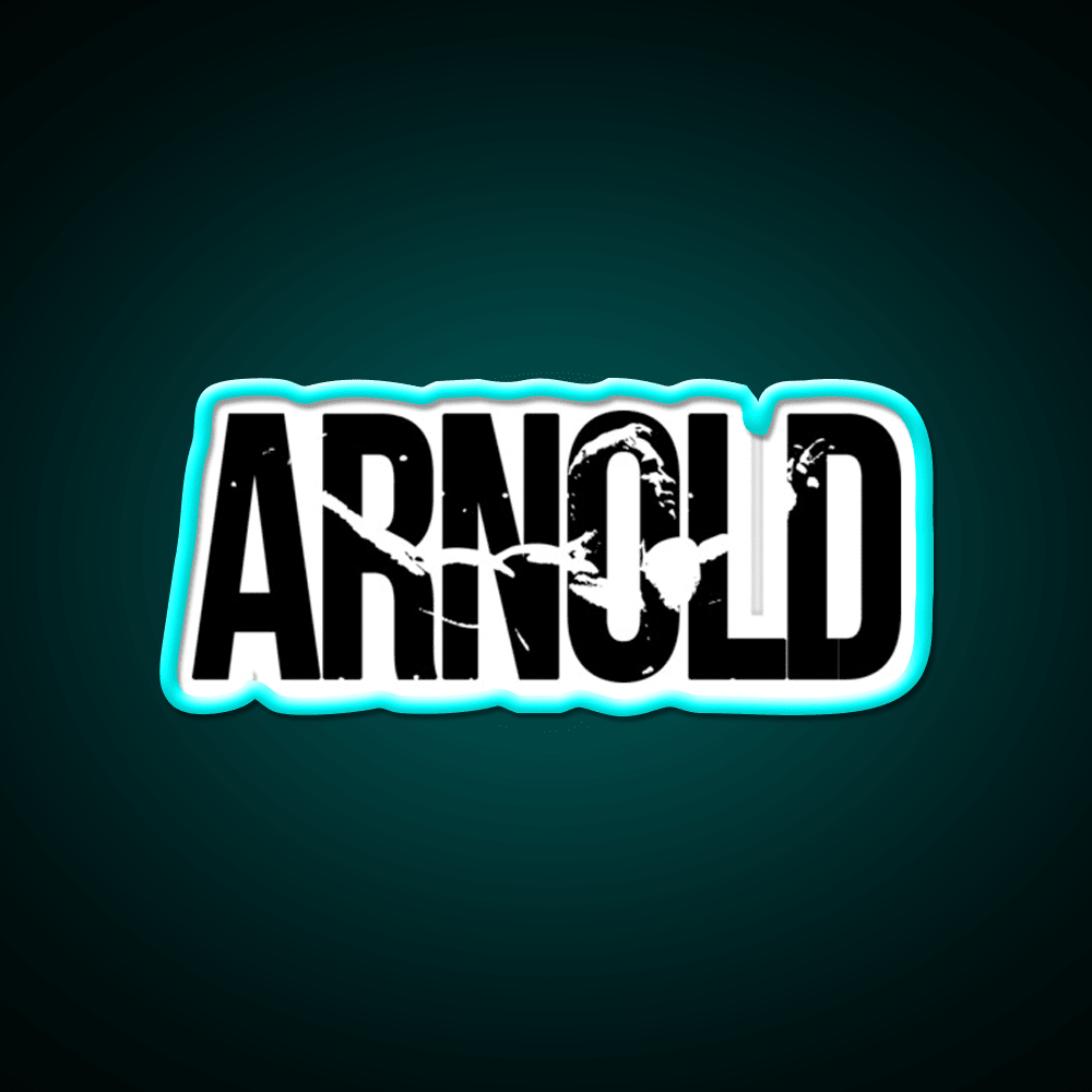 Arnold Schwarzenegger Bodybuilding Mr Olympia Gym Fitness Led Neon Sign Rgb Color - Shineneon
