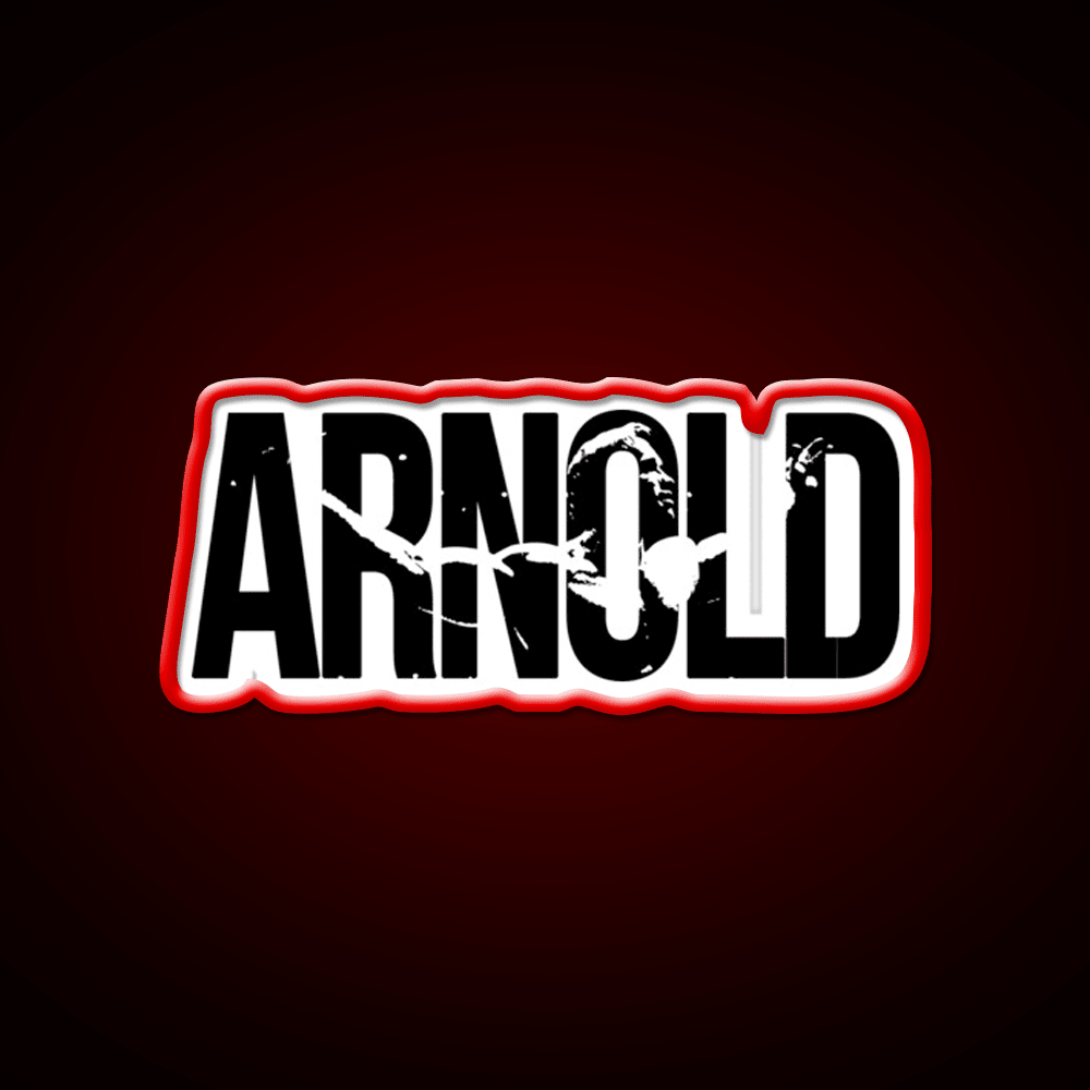 Arnold Schwarzenegger Bodybuilding Mr Olympia Gym Fitness Led Neon Sign Rgb Color - Shineneon