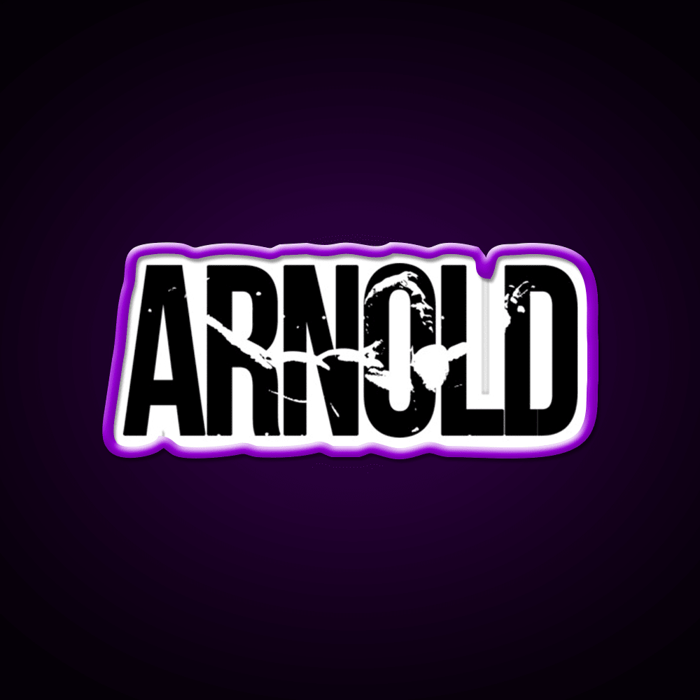Arnold Schwarzenegger Bodybuilding Mr Olympia Gym Fitness Led Neon Sign Rgb Color - Shineneon