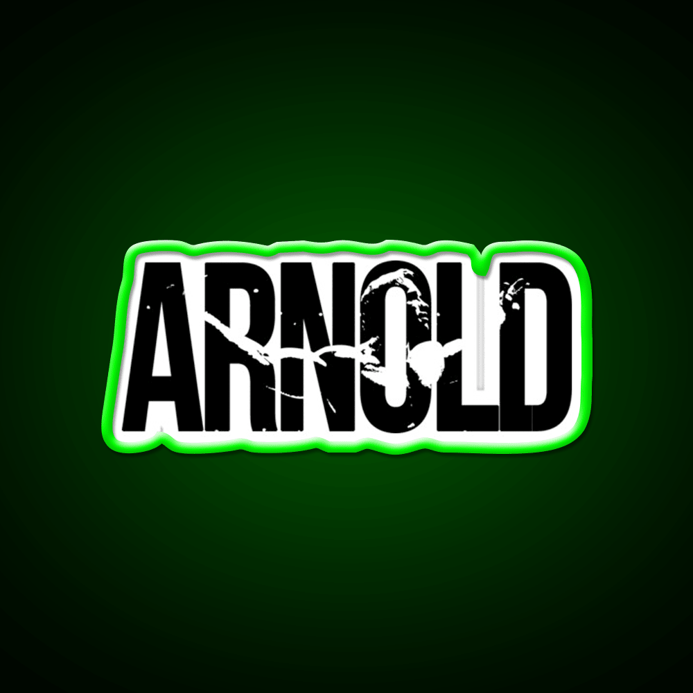 Arnold Schwarzenegger Bodybuilding Mr Olympia Gym Fitness Led Neon Sign Rgb Color - Shineneon