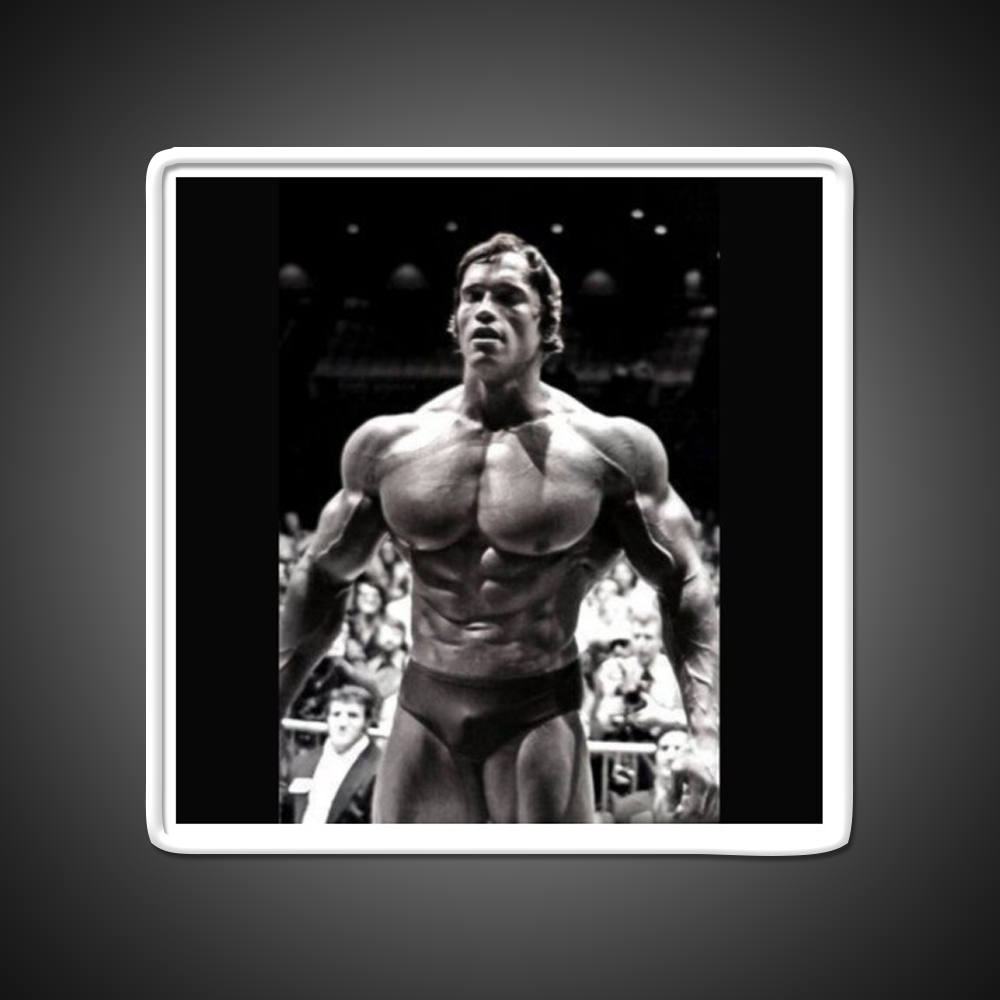 Arnold Schwarzenegger Gym Fitness Led Neon Sign Rgb Color