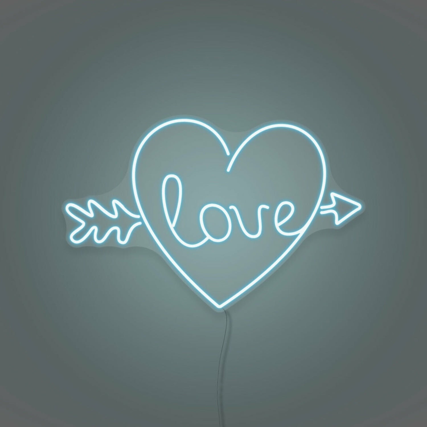Arrow Heart Love Custom Neon Sign | Shineneon