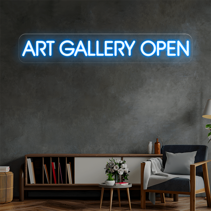 ART GALLERY OPEN Custom Neon Sign - Shineneon