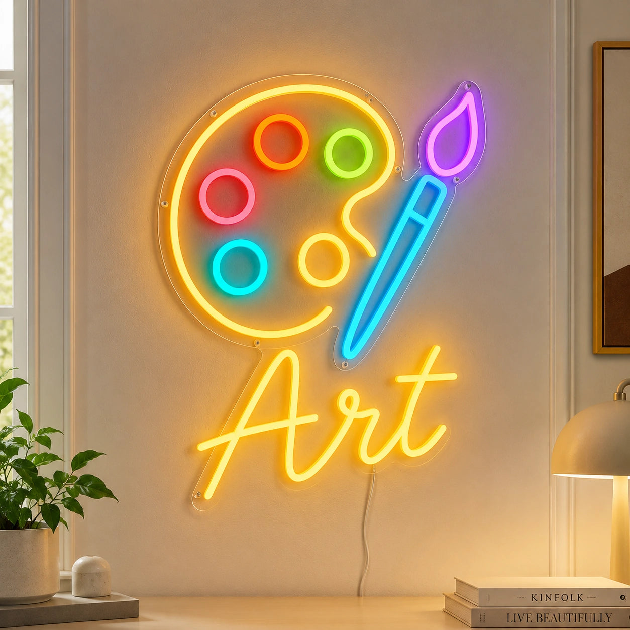 Art Palette Neon Sign LED Neon Sign high-converting product image