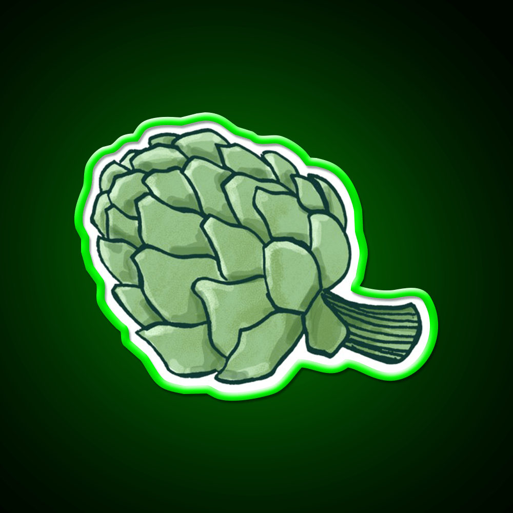 Artichoke Snack Food Led Neon Sign Rgb Color - Shineneon