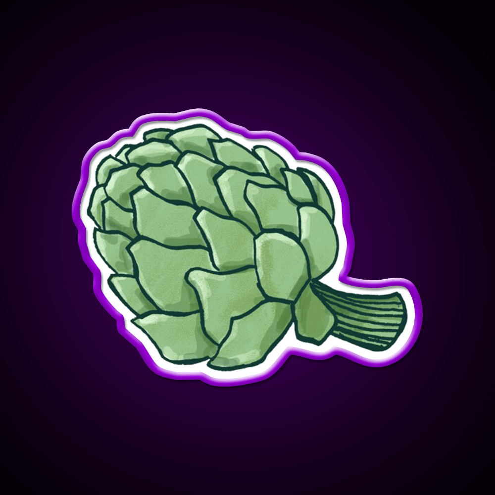 Artichoke Snack Food Led Neon Sign Rgb Color - Shineneon