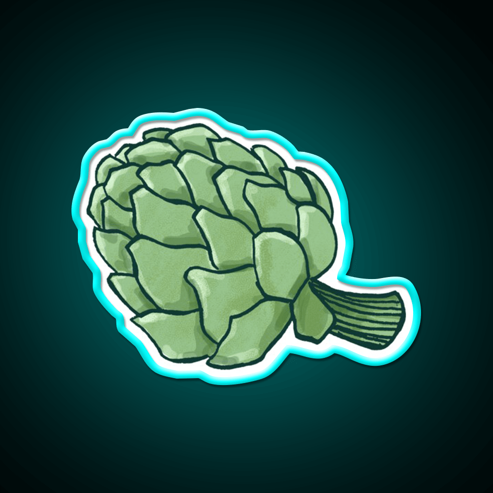 Artichoke Snack Food Led Neon Sign Rgb Color - Shineneon