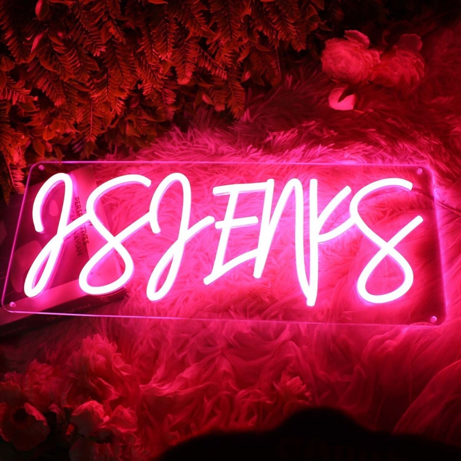 Asaenks Red Led Neon Sign - Shineneon