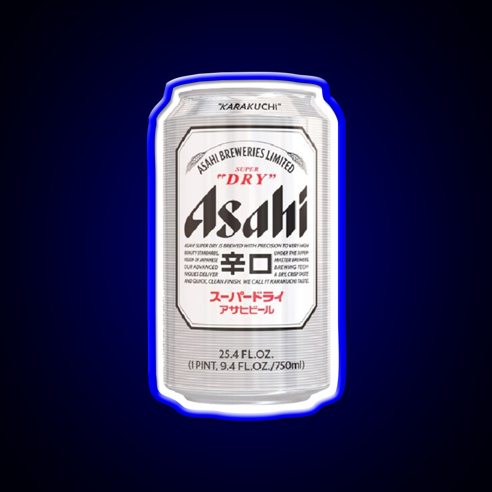 Asahi Super Dry Beer Bar Decor Led Neon Sign Rgb Color - LED neon sign view 5