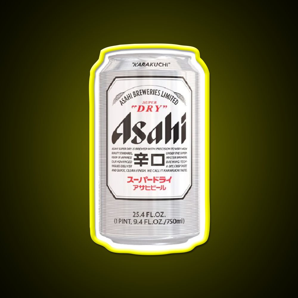 Asahi Super Dry Beer Bar Decor Led Neon Sign Rgb Color - LED neon sign view 7