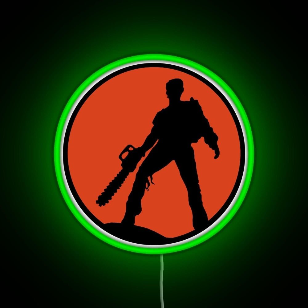 Ash Vs The Evil Dead Red Rgb Led Neon Sign Pop Wall Art - Shineneon