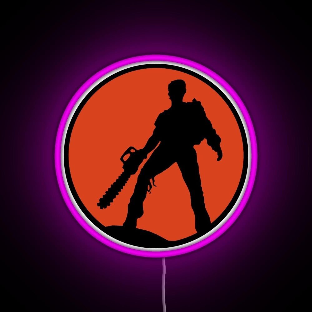 Ash Vs The Evil Dead Red Rgb Led Neon Sign Pop Wall Art - Shineneon