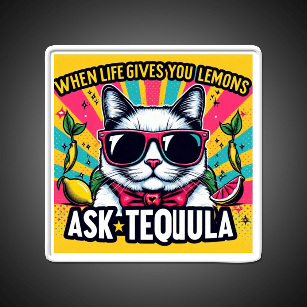 Ask Tequila Led Neon Sign Chinese Food Rgb Color - Shineneon