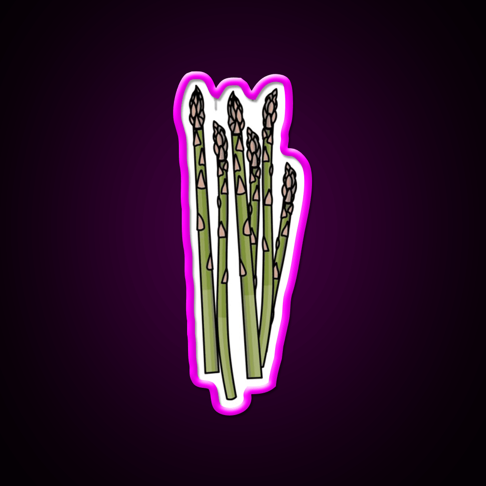 Asparagus Snack Food Led Neon Sign Rgb Color - Shineneon