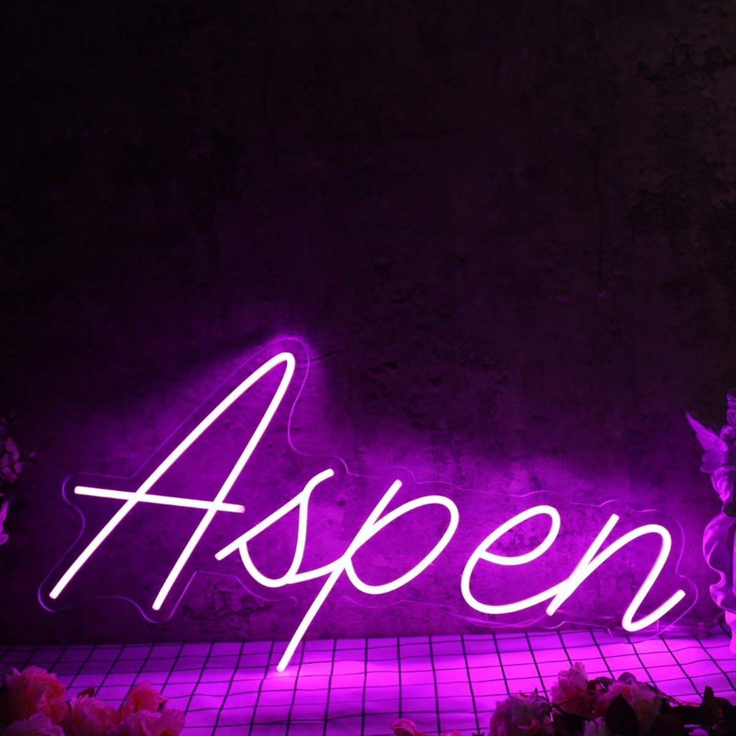 Aspen Purple Led Neon Sign - Shineneon