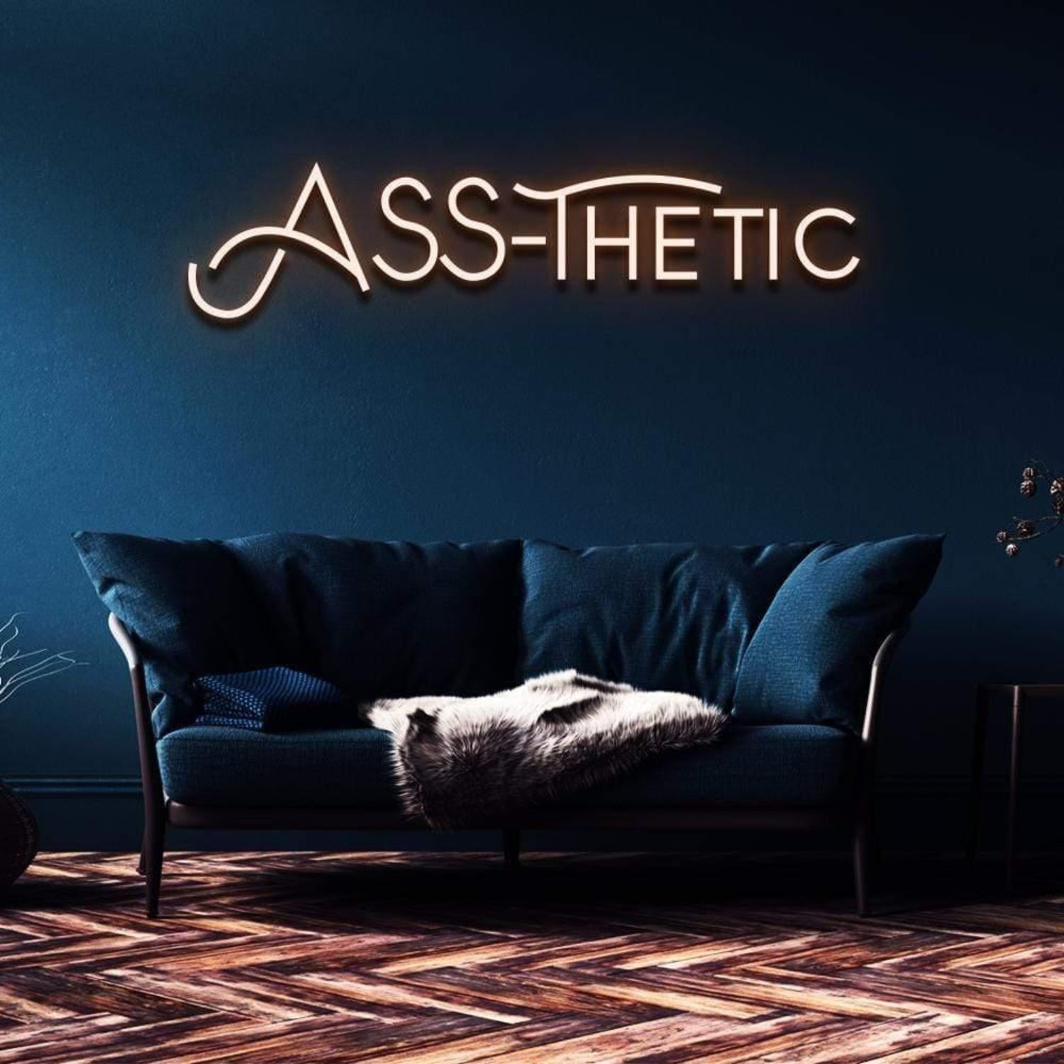 Ass-Thetic Led Neon Sign For Modern Indoor Decor | Shineneon
