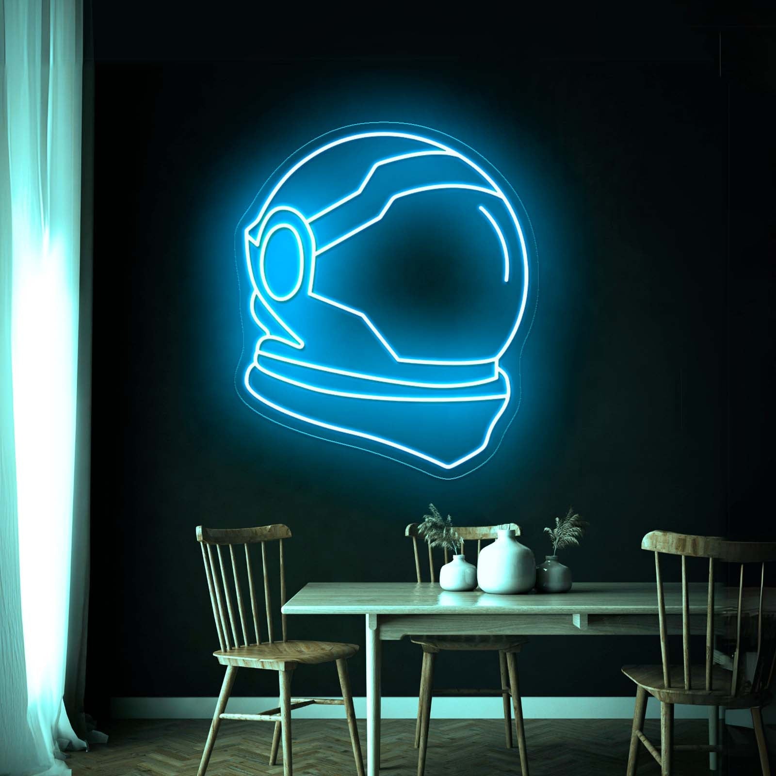 Astronaut Helmet Large Neon Signs - Shineneon