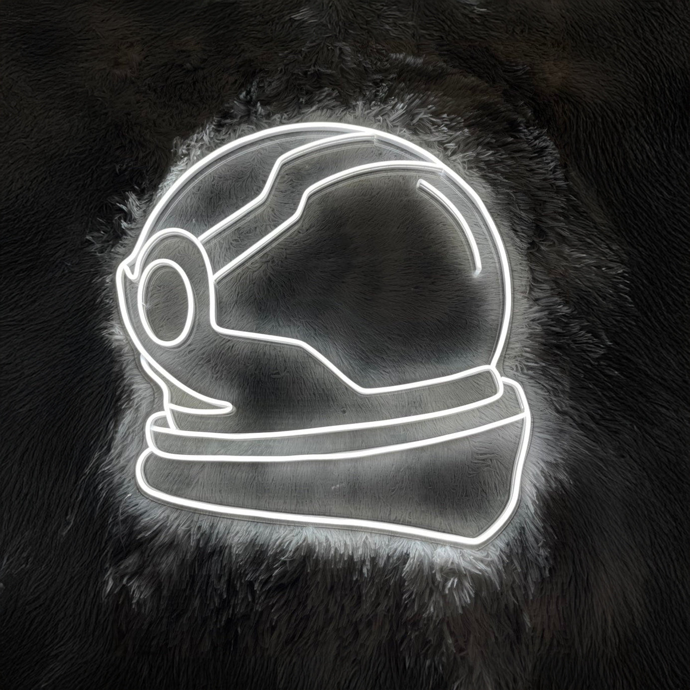 Astronaut Helmet Neon Sign - Shineneon