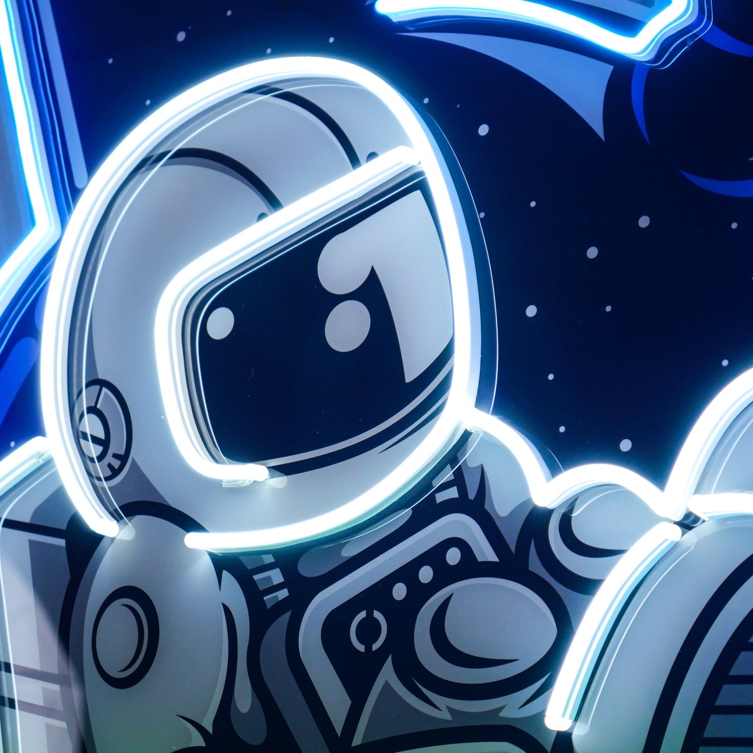 Astronaut In Flask Uv Printed Led Neon Sign For Home Bar Cafe Decor | Shineneon