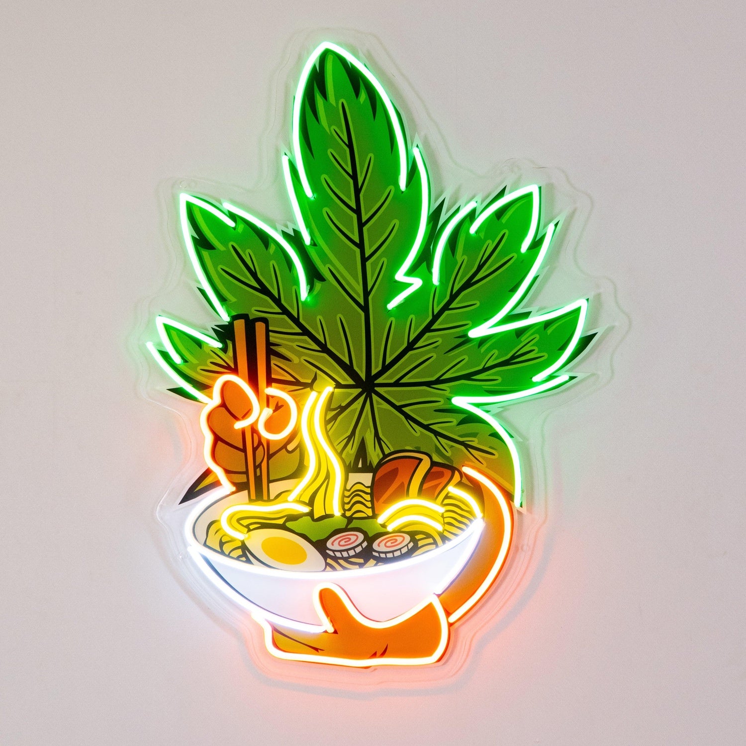 Astronaut Jamming On Neon Planet Uv Printed Led Neon Sign For Living Room Decor | Shineneon