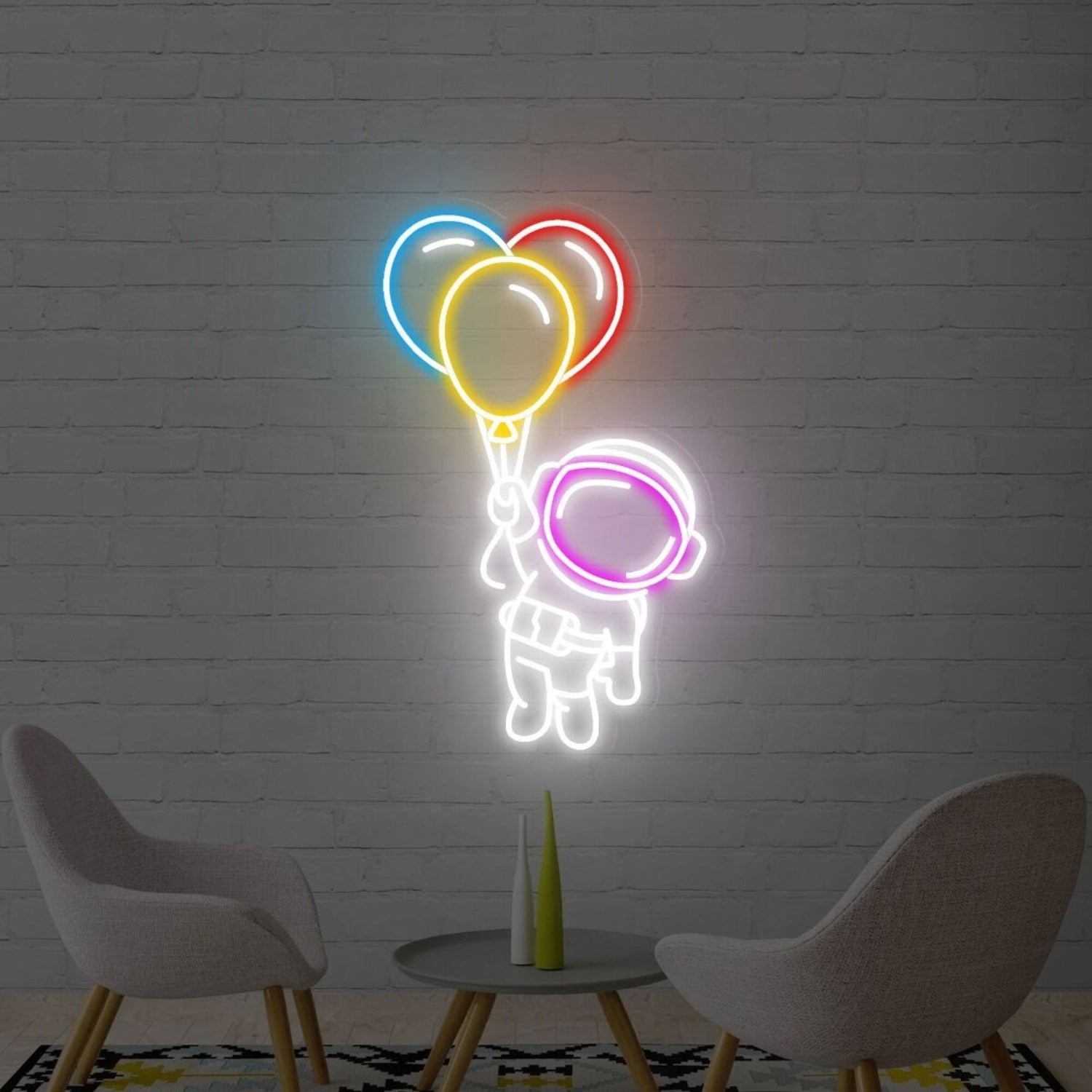 Astronaut Led Neon Signs Spaceman Led Signs Wall Decoration - Shineneon