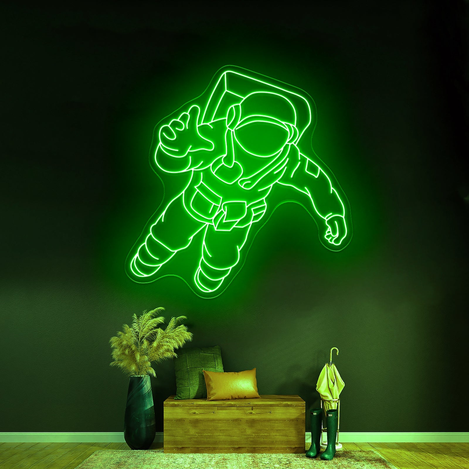 Astronaut Walking Large Neon Signs - Shineneon