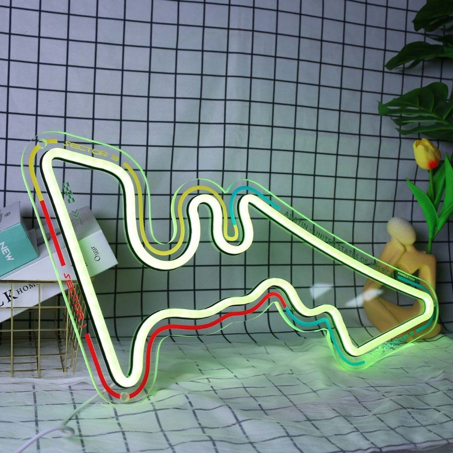 Austin City Map Led Neon Sign - Shineneon