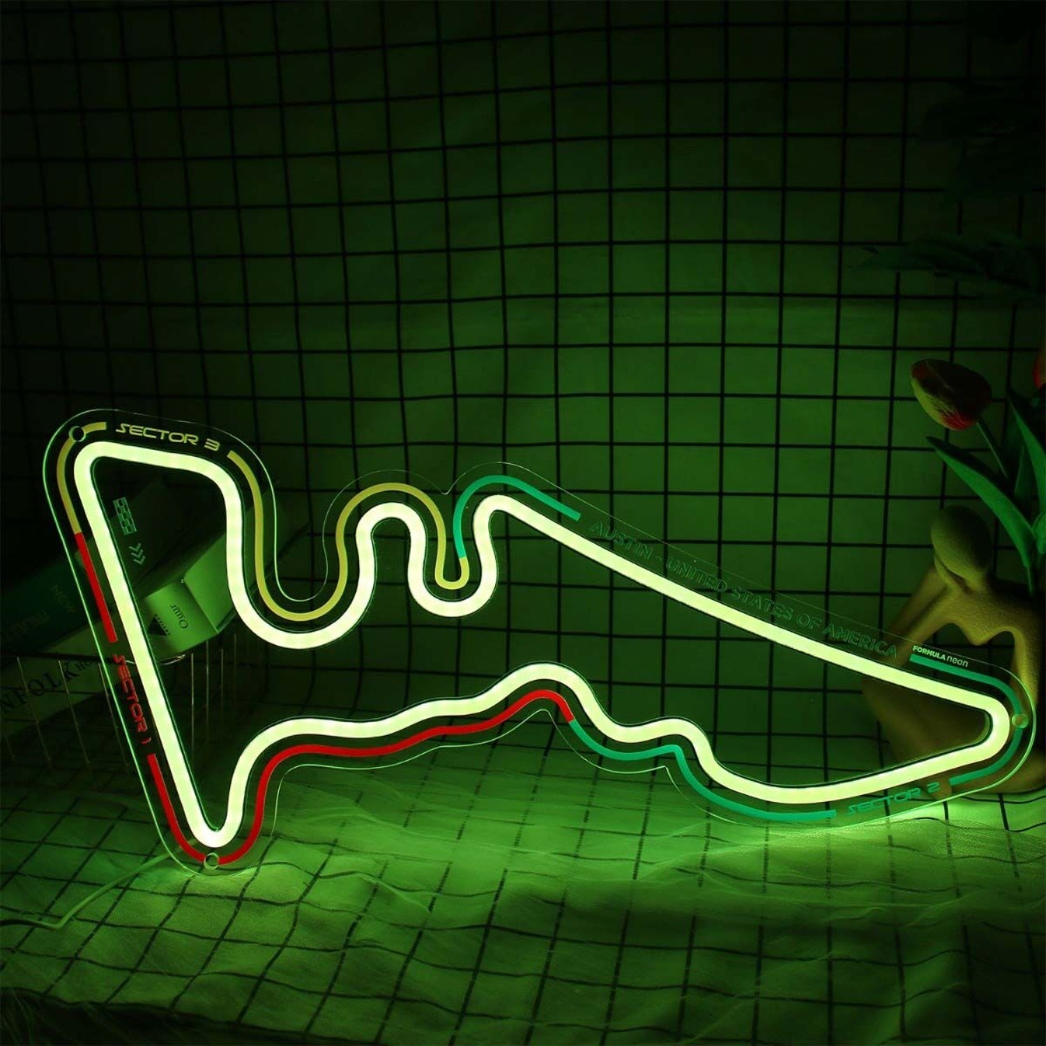 Austin City Map Led Neon Sign - Shineneon