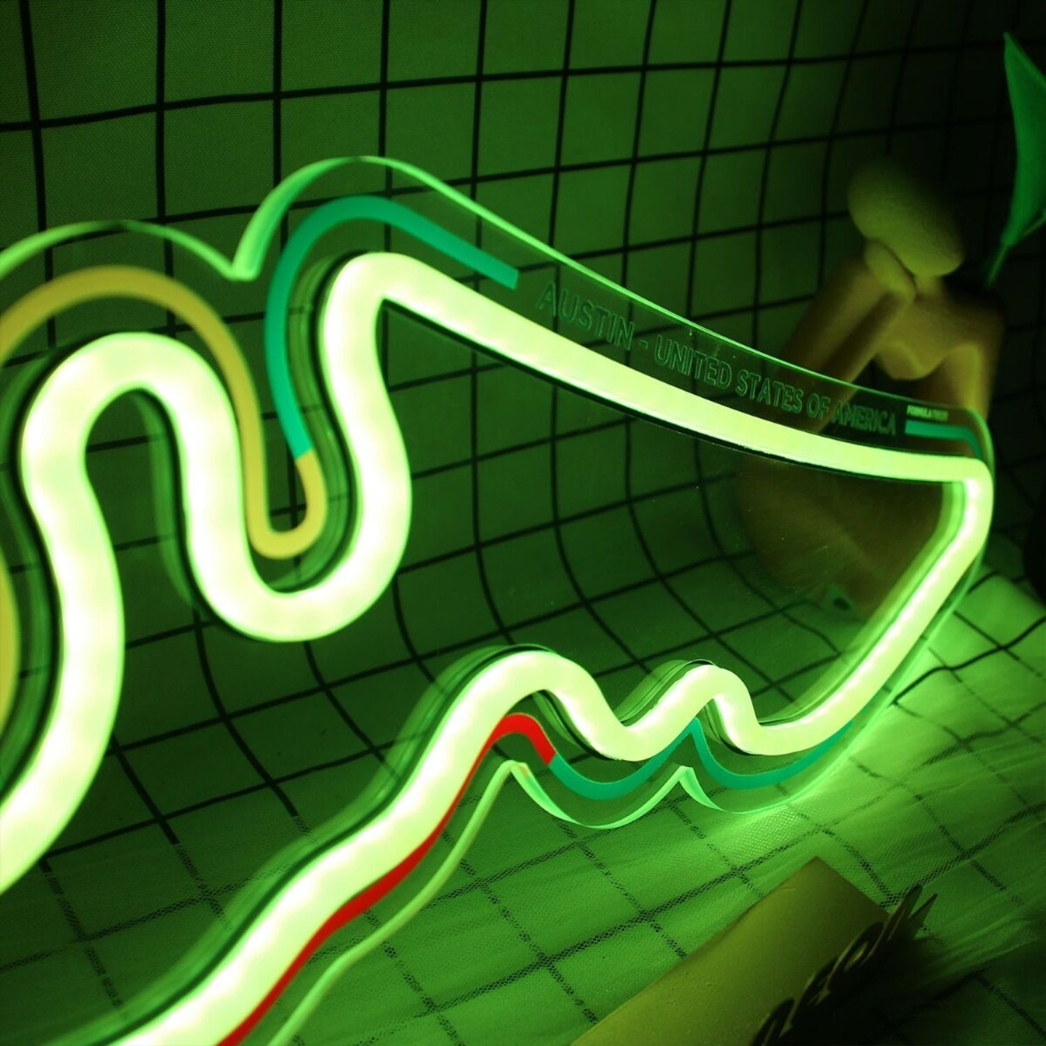 Austin City Map Led Neon Sign - Shineneon