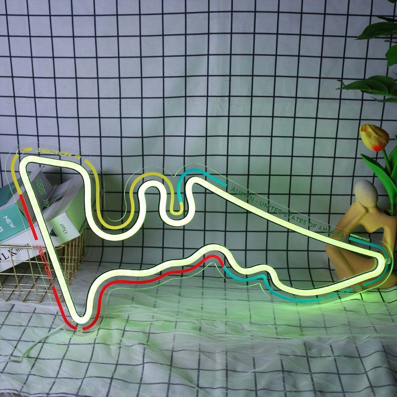 Austin City Map Led Neon Sign - Shineneon