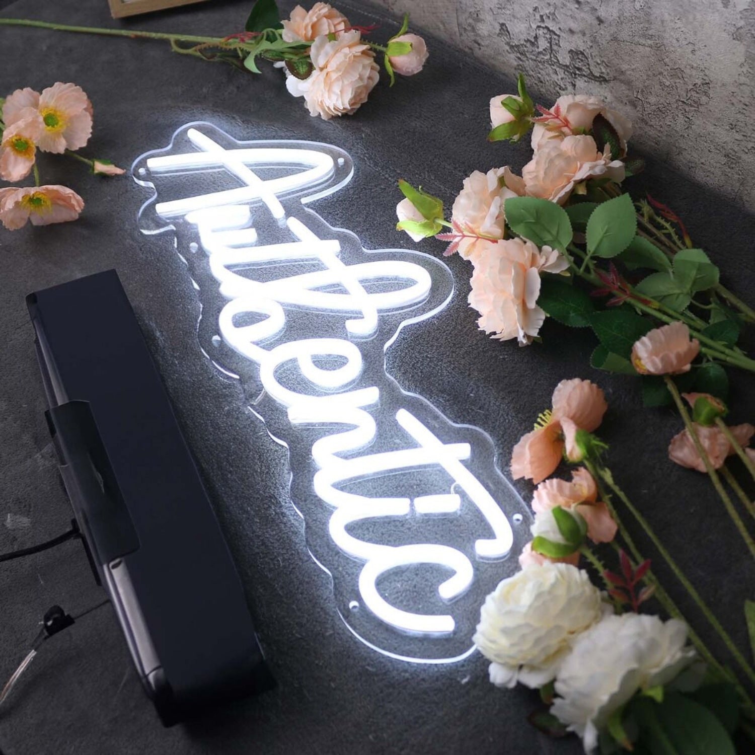 Authentic White Led Neon Sign - Shineneon