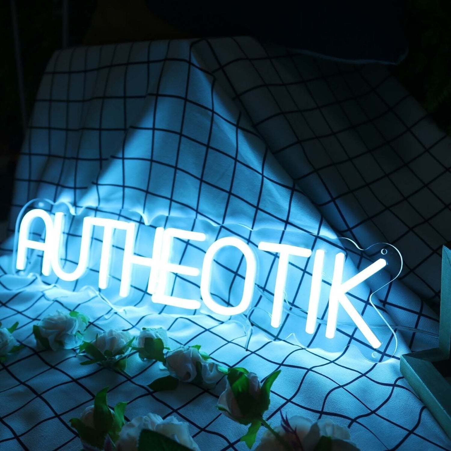 Authentik Blue Led Neon Sign - Shineneon