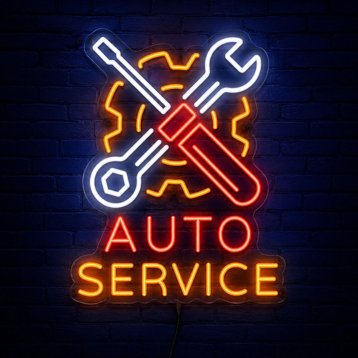 Auto Service Tools Neon Sign LED Neon Sign high-converting product image