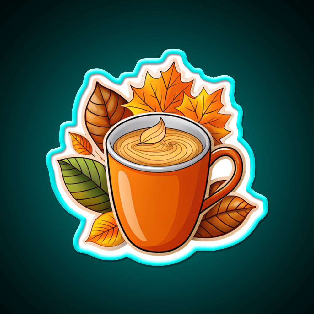 Autumn Coffee Magic Vibes Cafe Led Neon Sign Espresso Bar Art Rgb Color - Shineneon
