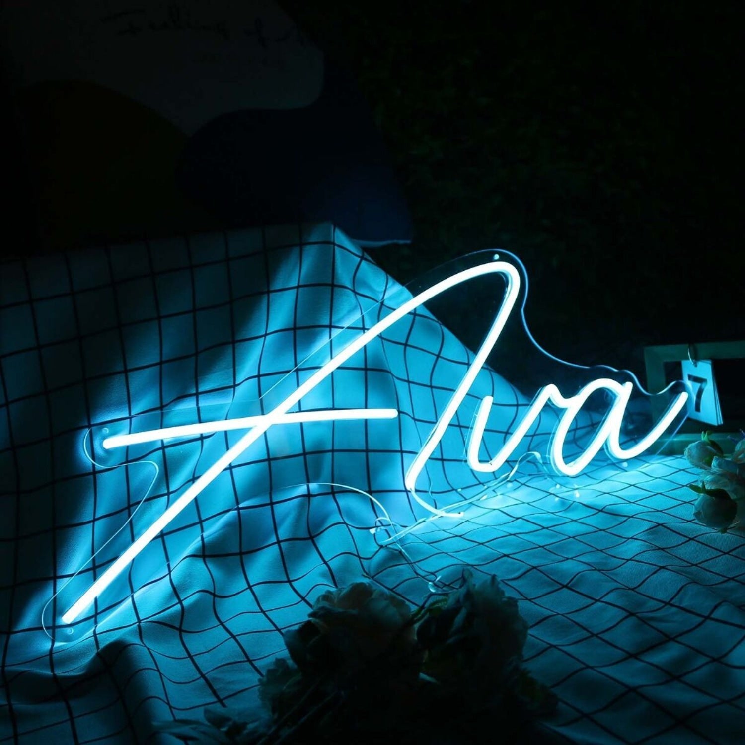 Ava Blue Led Neon Sign - Shineneon