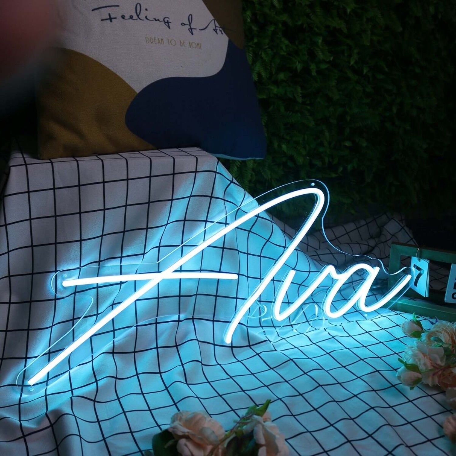 Ava Blue Led Neon Sign - Shineneon