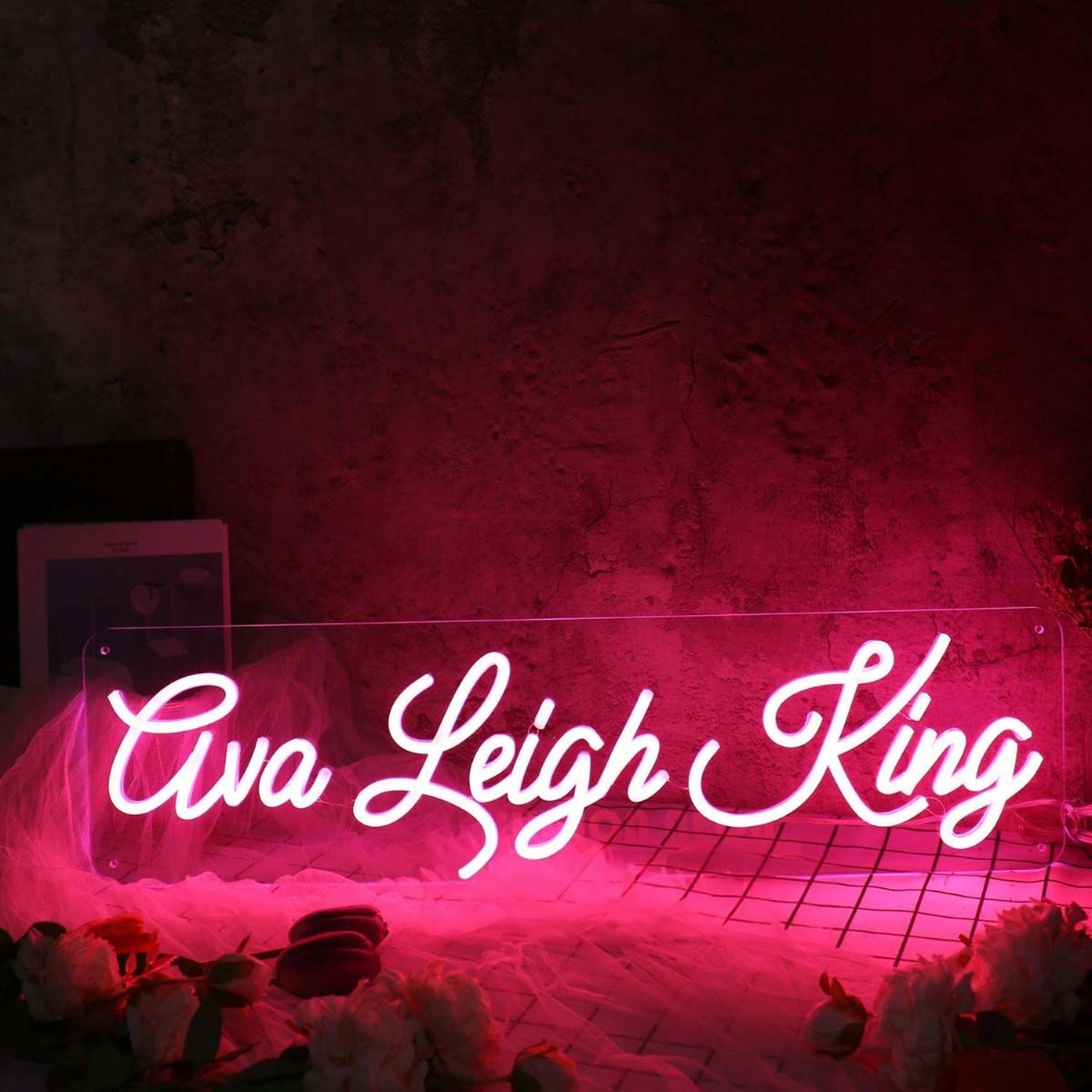 Ava Leigh King Red Led Neon Sign - Shineneon