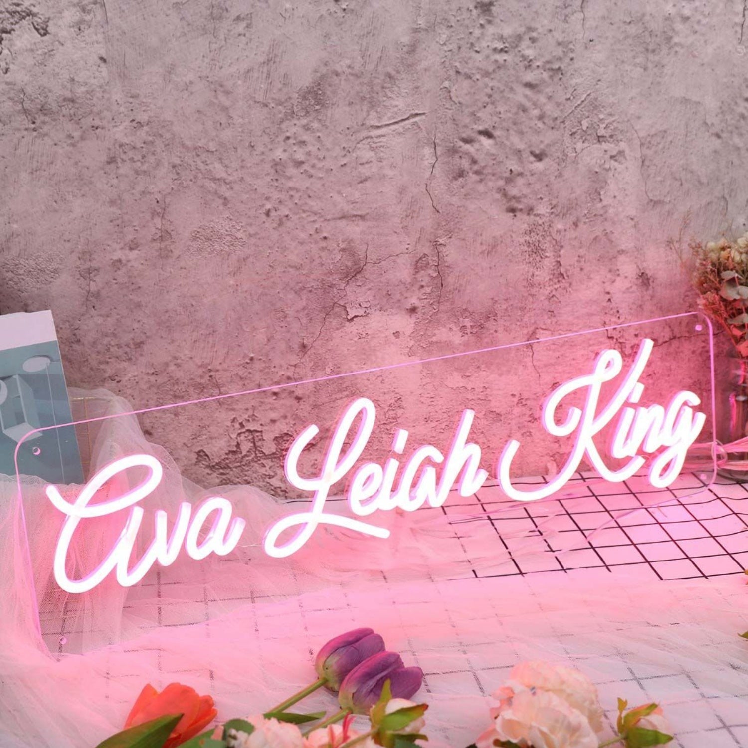 Ava Leigh King Red Led Neon Sign - Shineneon