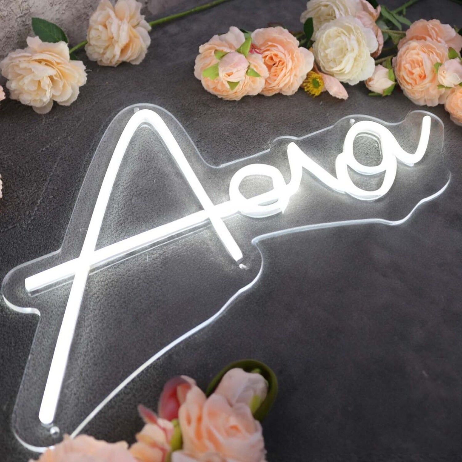 Ava White Led Neon Sign - Shineneon