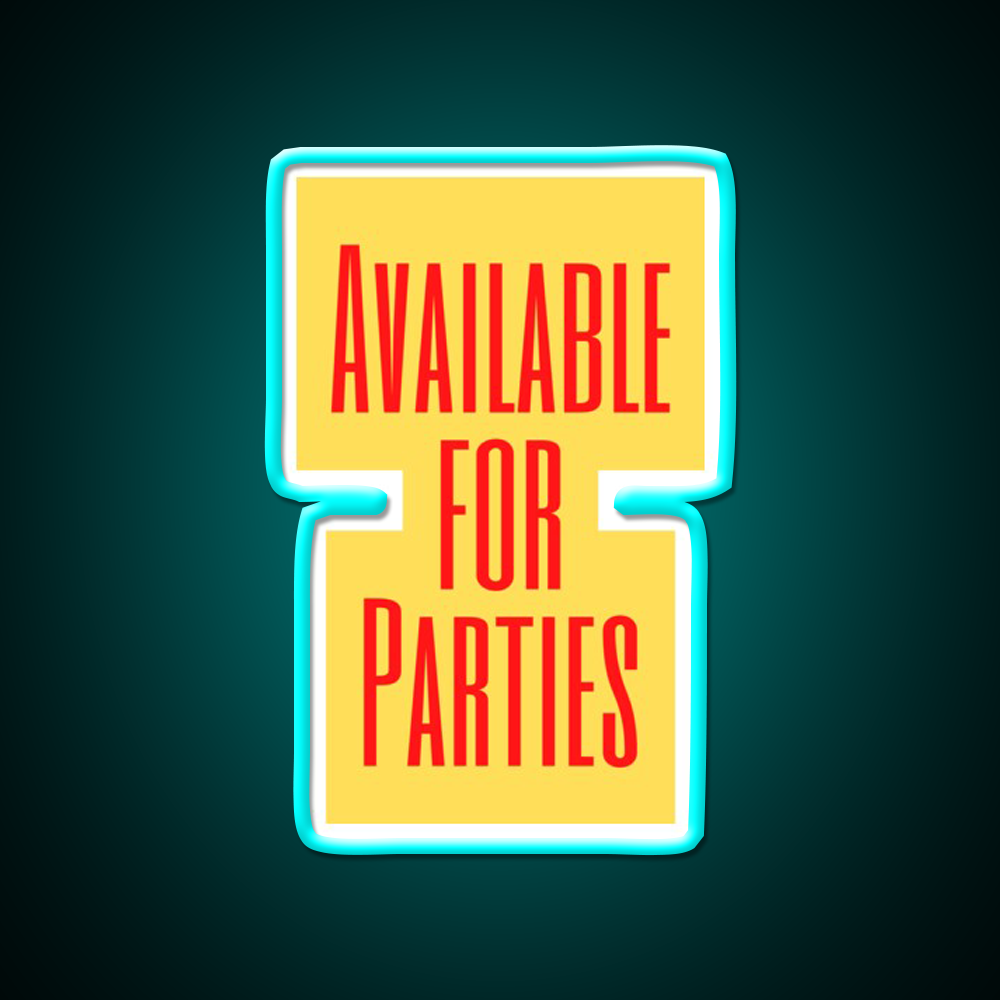 Available For Parties Man Cave Bar Led Neon Sign Rgb Color