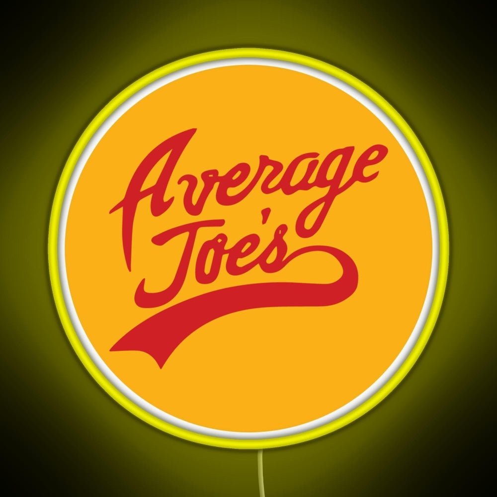 Average Joe S Gymnasium Rgb Led Neon Sign Pop Wall Art - Shineneon