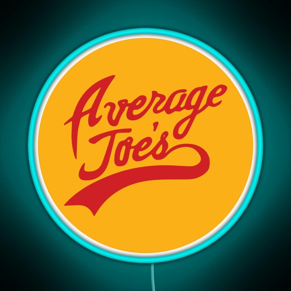 Average Joe S Gymnasium Rgb Led Neon Sign Pop Wall Art - Shineneon