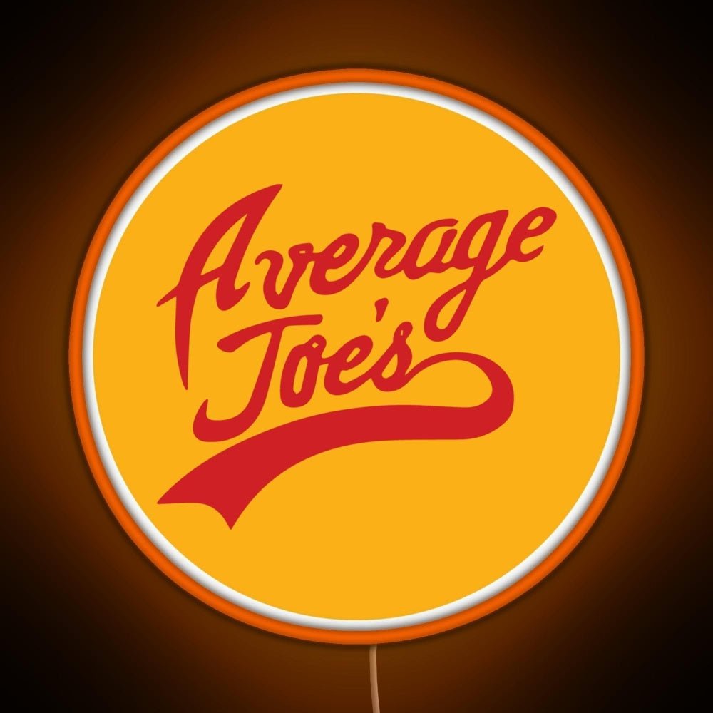 Average Joe S Gymnasium Rgb Led Neon Sign Pop Wall Art - Shineneon