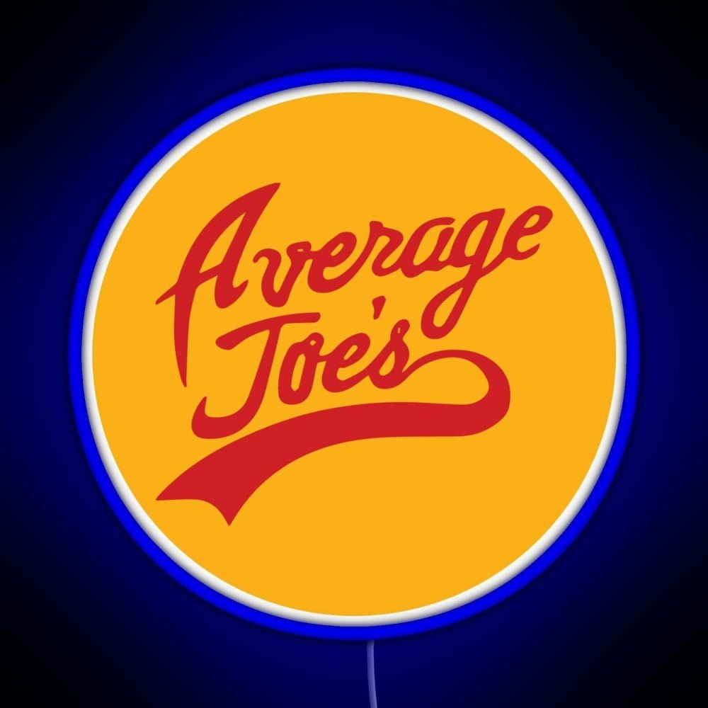 Average Joe S Gymnasium Rgb Led Neon Sign Pop Wall Art - Shineneon