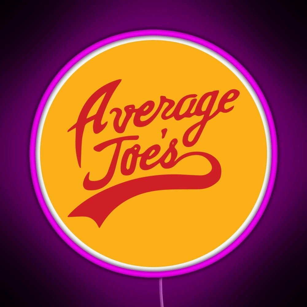 Average Joe S Gymnasium Rgb Led Neon Sign Pop Wall Art - Shineneon