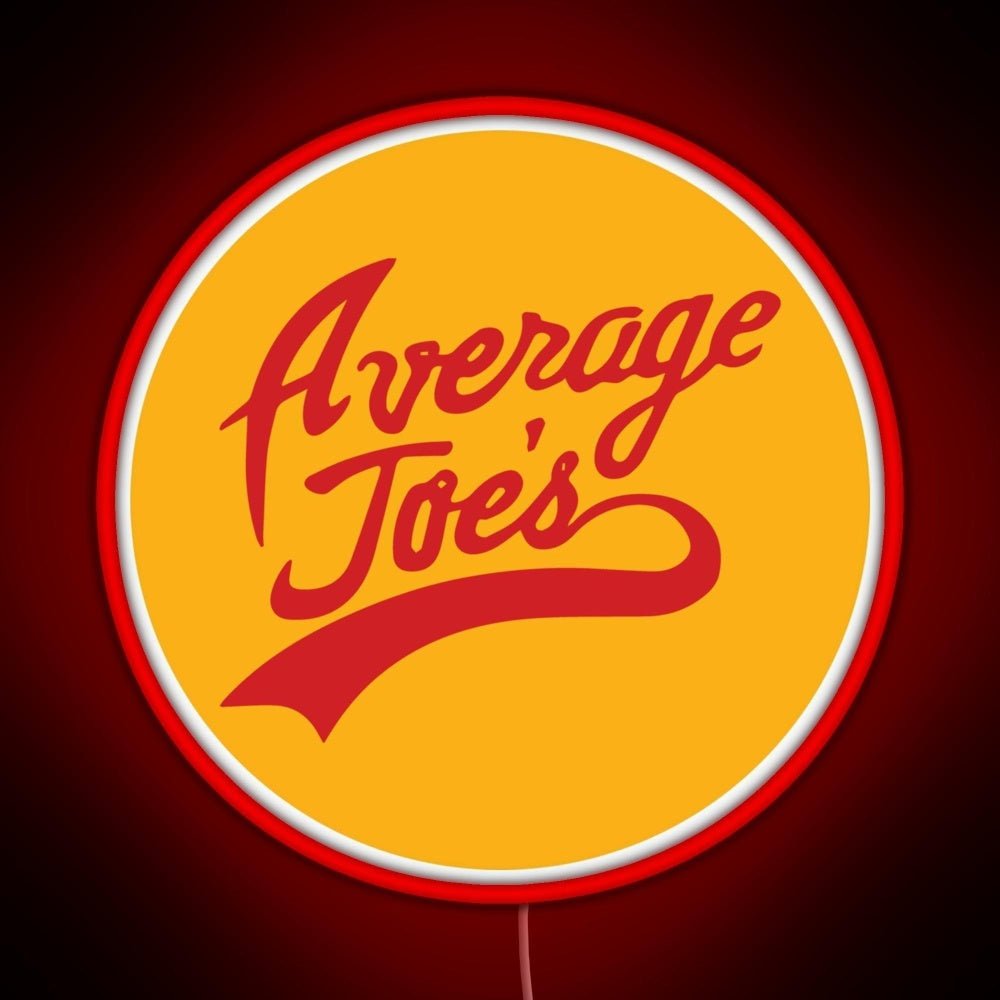 Average Joe S Gymnasium Rgb Led Neon Sign Pop Wall Art - Shineneon