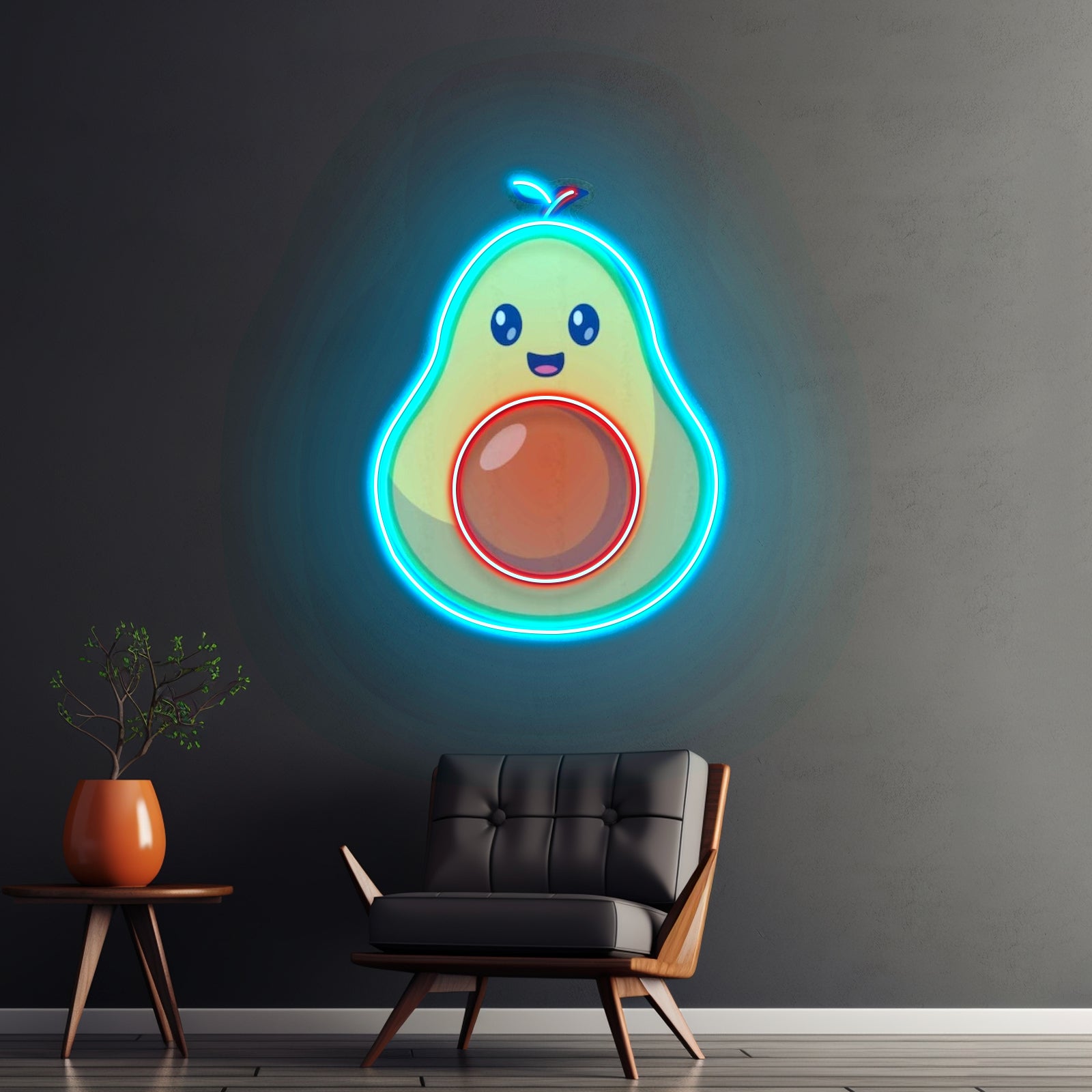 Avocado Baby Custom Led Signs Artwork For Sale