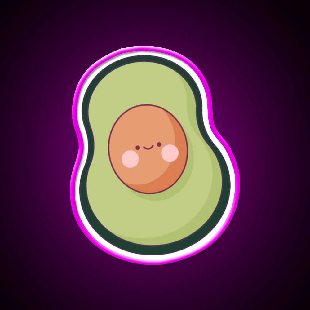 Avocado Snack Food Led Neon Sign Rgb Color - Shineneon