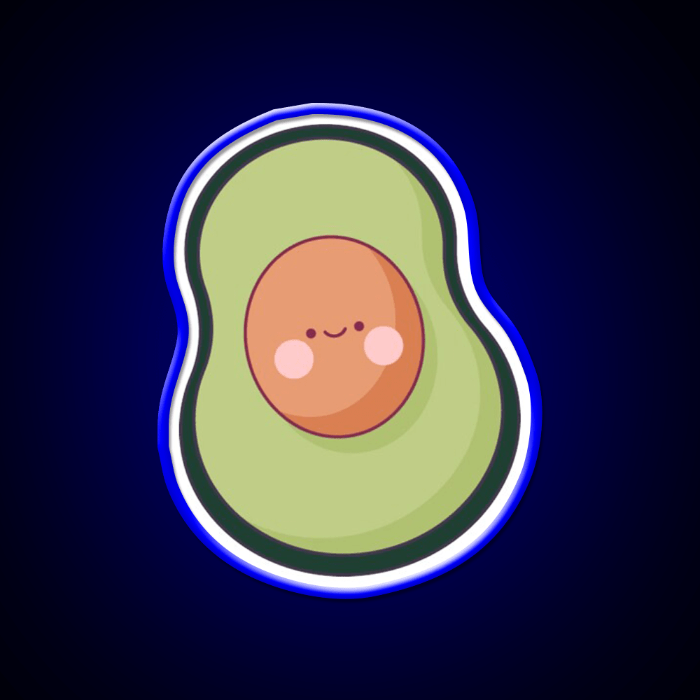 Avocado Snack Food Led Neon Sign Rgb Color - Shineneon